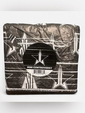 Jeffree Star Black Star-Print Mini Bag